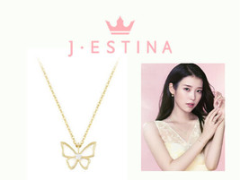 [J.Estina] Iu&#39;s Pick La Poeme 14K Necklace (JJL1NN1BS259Y4450) Korean Jewelry - £393.93 GBP