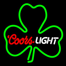 Coors Light Green Clover Neon Sign - £558.74 GBP
