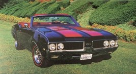 1969 Oldsmobile 442 Convertible Antique Muscle Car Fridge Magnet Large 5&quot;x3&quot; - £3.03 GBP