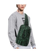 Matrix Computer Coding Crossbody Chest Bag - $43.46 CAD