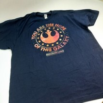 Star Wars Squadrons T-Shirt Mens XL Blue Rebel Symbol You Are The Hope Gaming - £12.78 GBP