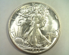 1942 Walking Liberty Half Choice About Uncirculated+ Ch Au+ Starts Wholesale Bid - £23.15 GBP