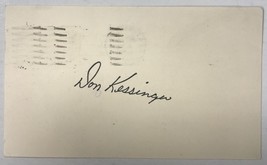Don Kessinger Signed Autographed Vintage 1975 Postcard - St. Louis Cardinals - £10.26 GBP