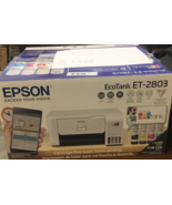 EPSON Eco tank ET- 2803 all in one color inkjet printer! Works great in ... - £114.82 GBP
