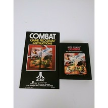 Atari 2600 Combat Video Game With Manual tested (A) - £4.57 GBP