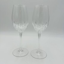 Waterford Crystal Lismore Essence 2 PC Wine Water Goblet - $140.25