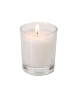 Glass Votive Candle White Poured Wax - $1,761.22 MXN