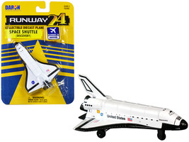 NASA &quot;Discovery&quot; Space Shuttle White &quot;United States&quot; with Runway 24 Sign Diec... - £14.65 GBP