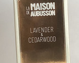 La Maison de Aubusson for Men   LAVENDER &amp; CEDARWOOD  EDP Cologne  3.4 oz - $26.00