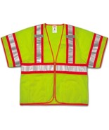 Tingley Rubber V70332 CL3 Mesh Safety Vest, XX-Large/3X-Large, Lime Green - $46.83 CAD