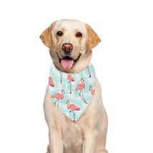 Flamingo Bird Pastel Pet Dog Bandana (Large Size) - $20.00