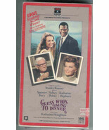 Guess Who&#39;s Coming To Dinner - VHS MOVIE  - $111.43 MXN
