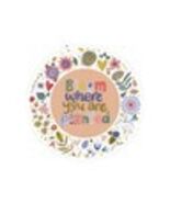 Black Rose Wreath Kiss-Cut Stickers | Soft Gothic Florals, Moody Botanical - $4.99+