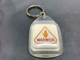 Vintage Promotional Keyring ASHLAND Thick Lucite Keychain Ancien Porte-Clés - £9.36 GBP