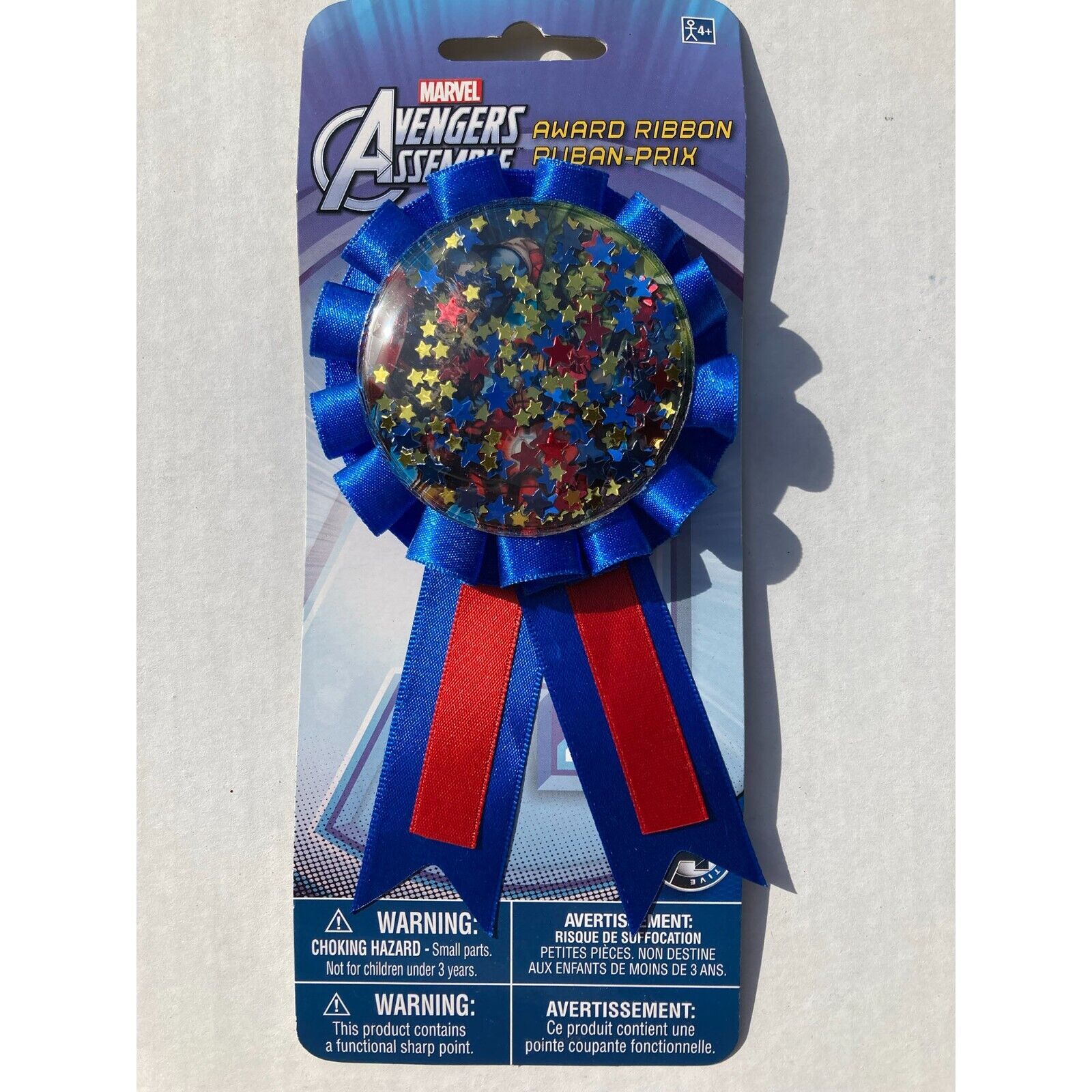 Amscan Marvel Avengers Assemble Blue Award Ribbon Confetti Birthday Party - $4.95