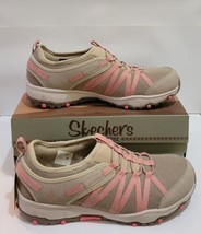 Skechers Seager Hiker Slip-On Shoe Sneaker Taupe Pink Women 9 - $29.95