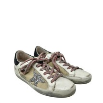 Authenticity Guarantee

Golden Goose pre-loved super-star canvas sneakers in ... - £205.72 GBP