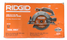 USED - RIDGID R8655B 18V Cordless 6 1/2 in. Circular Saw (Tool Only) - £47.18 GBP