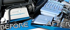 2014-2019 Corvette Stingray - Vacuum Line Tuck Kit 7Pc | Hide Unsightly Hoses - £40.21 GBP