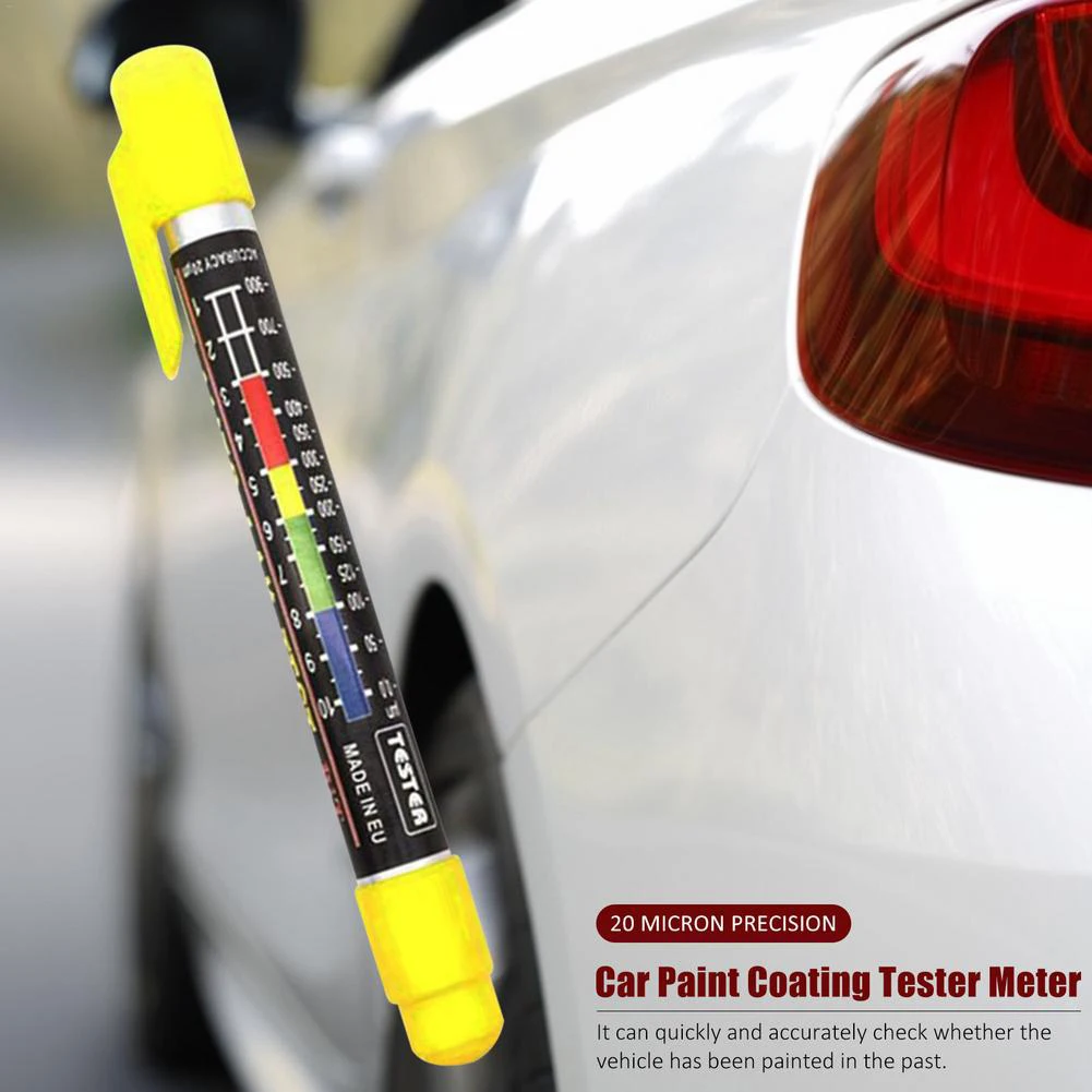 Auto Paint Gauge Meter Car Paint Film Tester with Magnetic Tip Car Paint Thickne - £77.89 GBP