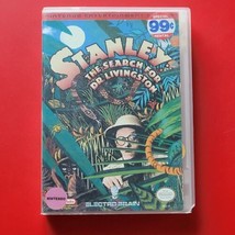 Stanley: The Search For Dr. Livingston Nintendo NES Cut Out Box Rental Container - £37.33 GBP
