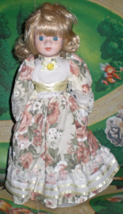 Doll - Blond Porcelain Doll. - $24.00