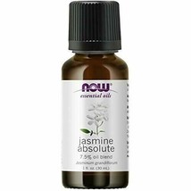 NOW Essential Oils, Jasmine Absolute Oil Blend, 7.5% Blend of Pure Jasmi... - £19.37 GBP