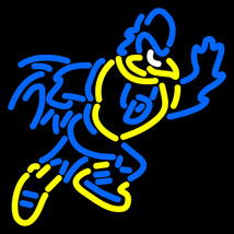 NCAA Delaware Blue Hens Mascot Logo Neon Sign - £548.52 GBP