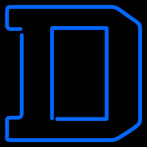 NCAA Depaul Blue Demons Logo Neon Sign - £552.79 GBP