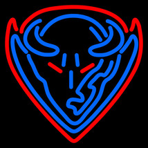 NCAA Depaul Blue Demons Logo Neon Sign - £552.79 GBP