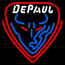 NCAA Depaul Blue Demons Logo Neon Sign - £552.79 GBP