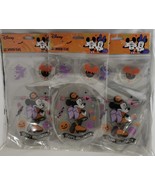 Lot Of 3 Disney Mickey &amp; MInnie Mouse Happy Halloween Window Gel Cling - $291.39 MXN