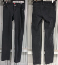 Unknown Maker RN #94981 Size 5/6 Black Ladies Womens Denim Stretch Jeans - $14.58