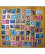 Lot of 1800&#39;s United States stamps 57 in all - £63.46 GBP