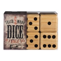 5 Wood Dice Game - £28.02 GBP