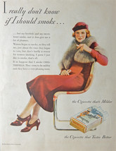 Chesterfield Cigarette, 1933 original magazine ad. scarce old ad. Print ... - $12.99