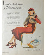 Chesterfield Cigarette, 1933 original magazine ad. scarce old ad. Print ... - £10.21 GBP