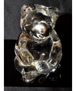 Vintage Princess House Germany Art Glass Teddy Bear Paperweight Lead Cry... - €8,56 EUR