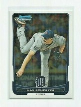 Max Scherzer (Detroit Tigers) 2012 Bowman Chrome Card #164 - £3.93 GBP