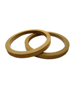 Wood MDF 12&quot; Speaker Rings Spacers For Door and Dash Great For FiberGlass - £34.79 GBP
