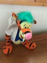Gently Used Disney Store Mad Scientist Winnie the Pooh TIGGER Bean Bag Stuffed - $8.59
