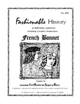French Bonnet Men&#39;s Pattern by Queta&#39;s Closet Pat. No.102 - £8.58 GBP