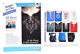 Dime Simple To Chic In the Hoop T-shirt Remakes with CD - $48.95