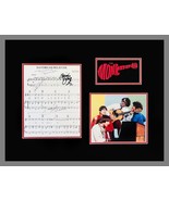 The Monkees Signed Sheet Music Museum Framed Ready to Display - $18,528.76 MXN