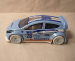 2011 Hot Wheels Die-Cast Vehicle: &#39;12 Ford Fiesta- Arctic Racer #28 Baby... - $5.00