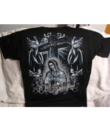 GUADALUPE CROSS INRI DOVE HANDS OUR SALVATION T-SHIRT SHIRT - £8.94 GBP