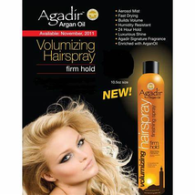 Agadir Volumizing Hairspray Firm Hold, 10.5 fl oz image 3