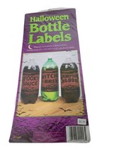 Halloween Soda Bottle Labels &quot;Witches Brew&quot; &quot;Vampire Blood&quot; &quot;Spooky Sauce&quot; Decor - £11.77 GBP