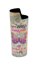 Smokezilla Your Wings Epoxy Wrapped Metal Bic Cigarette Lighter Case - $9.89