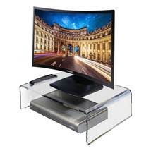 TV or monitor stand out of clear acrylic - $69.00